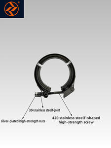 Высокопроизводительная 5-дюймовая нержавеющая сталь, Зажимная Втулка, автомобильная выхлопная муфта, турбо-труба с стыковым соединением - Product Image 4