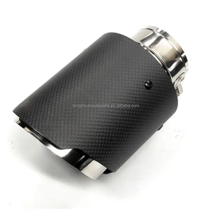 Tubi di scarico per auto <span class=keywords><strong>BC</strong></span> M2 F80 M3 M4 M5 F82 F87 F90 G80 G83 G87 <span class=keywords><strong>M</strong></span> punte di scarico in fibra di carbonio - Product Image 2
