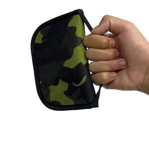 Sac de rangement pour leurres Ztc578, vert camouflage, matériau EVA, poignée supérieure, accessoire de pêche multifonctionnel, unisexe - Product Image 1