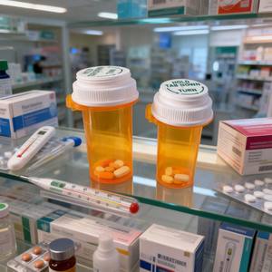 Flacons à pilules vides 13DR 20DR pour médicaments sur ordonnance, avec languette réversible et bouchon à sécurité enfant - Product Image 5