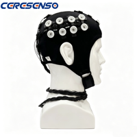 Casque multimodal CERESENSO hybride FNIRS EEG pour la spectroscopie infrarouge proche fonctionnelle du cerveau et la recherche en BCI, études cérébrales
