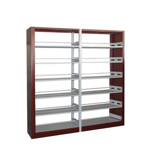 Bibliothèque d'école Morden simple couleur étagère en métal - Product Image 1