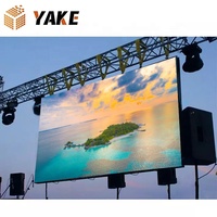 Écran LED géant portable Yake P2.6 P2.9 P3.9 pour location de fond de scène, mur vidéo LED, affichage LED pour événements intérieurs et extérieurs