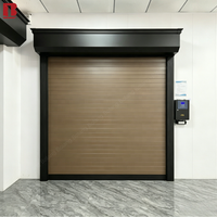 Porte à enroulement en aluminium Bolang, rideau lumineux LED personnalisé de qualité supérieure, zone résidentielle, bâtiment commercial