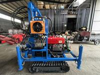 ZHIZUAN Pompe de boîte de vitesses portable hydraulique diesel 35 CV pour forage de puits d'eau, 100 m, pour forage en eau peu profonde, facile à utiliser