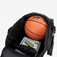 Sac de sport durable et tendance avec fermeture éclair, compartiment à chaussures, en polyester, pour la gym, les voyages et les activités de plein air