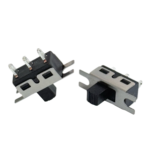 Interruptor de Palanca de Alta Corriente SS-12E07 de 2 Posiciones, Vertical de 3 Pines con Orejeta, Interruptor Deslizante de Alta Corriente 3A250V - Product Image 3