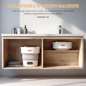 <span class=keywords><strong>Lavadora</strong></span> <span class=keywords><strong>Portátil</strong></span> Mini de 16L, Plegable, 3 Modos de Limpieza <span class=keywords><strong>para</strong></span> Ropa Interior, Ropa de Bebé y Otros Artículos Pequeños, Ideal <span class=keywords><strong>para</strong></span> Apartamentos - Product Image 6