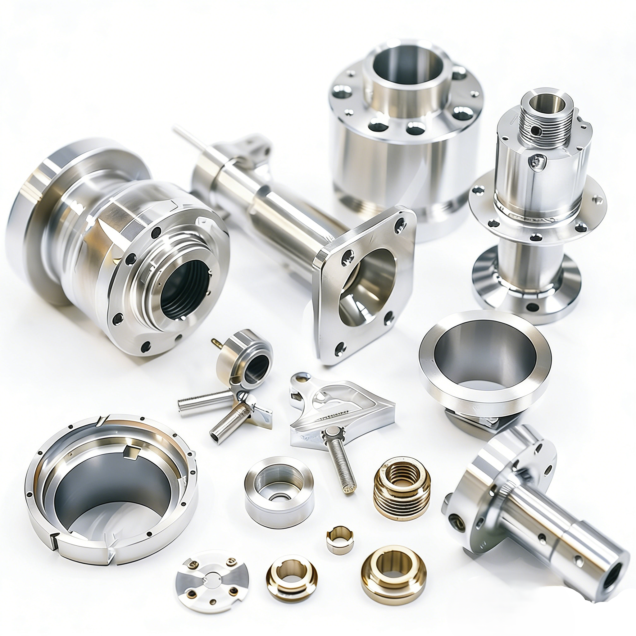 Precision Hardware OEM CNC Machining Service, Aerospace Precision Components Complex Parts Tight Tolerance