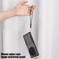 Sangle de téléphone en silicone Portable main poignet lanière chaîne pour iPhone Xiaomi Samsung universel téléphone Anti-perte cordes