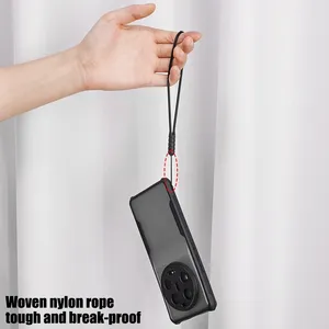 Sangle de téléphone en silicone Portable main poignet lanière chaîne pour iPhone Xiaomi <span class=keywords><strong>Samsung</strong></span> universel téléphone Anti-perte cordes - Product Image 4