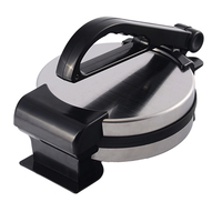 8 pulgadas 1200W control automático de temperatura panqueque esponjoso panqueque eléctrico crepe Roti Maker