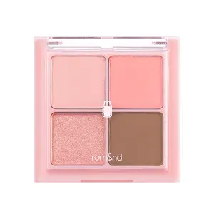 Palet 4 Warna All-In-One Baru Shiny Matte Pigmen Tinggi Palet Eye Shadow Tahan Lama Kualitas Terbaik Buatan Korea