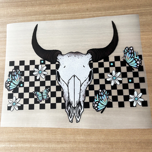 Transferencias DTF personalizadas de hoja completa a todo color con diseños de Horror de Halloween (Calavera, Esqueleto, Telaraña) para Camisetas, Sudaderas y Bolsos - Product Image 2