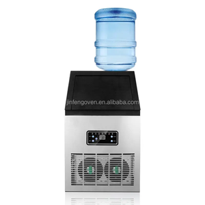 Máquina para hacer hielo comercial de 30kg, máquina para hacer hielo de 60kg/24h, máquina para hacer bloques de hielo a la venta - Product Image 3