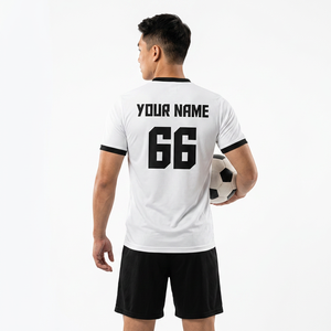 Custom Soccer Uniform Personalized 100% <b>Polyester</b> Moisture-Wicking Breathable Heat-Transfer Printed Shirt Shorts <b>Socks</b> Team - Product Image 5