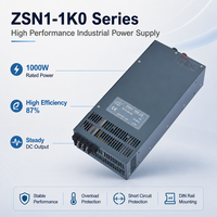 Alimentation à découpage ZSN1-1K0-24 960W 1000W 24V 40A CA/CC à sortie unique régulée pour l'automatisation industrielle et les machines CNC