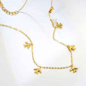 Collar de estilo europeo con estrella de ocho puntas, colgante de cadena de aleación de zinc para mujer, joyería de fiesta - Product Image 3