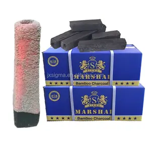 BAMBOO CHARCOAL FACTORY FOR RECORD OFFER GREEN BABOS SIGMA MARSHAL BRAND shisha hookah bulk bamboo charcoal