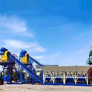 HZS240 240m3/H Planta estacionaria por lotes de hormigón seco - Product Image 4