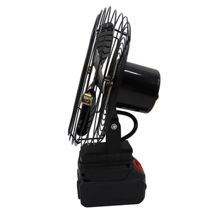 Ventilatore a batteria al litio da 21V, 8 pollici, in metallo, con doppia velocità, flusso d'aria <span class=keywords><strong>super</strong></span> potente per campeggio, pesca e interruzioni di corrente - Product Image 3