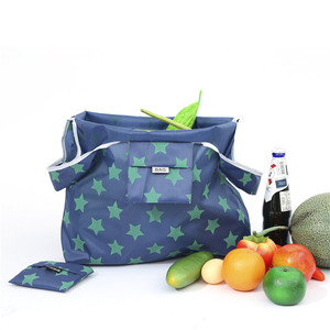 Bolsa de Compras Plegable de Poliéster Promocional Ecológica Más Barata - Product Image 3