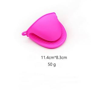 2 paires de mini-gants de four en silicone résistants à la chaleur pour la cuisine et la pâtisserie, avec logo OEM en silicone - Product Image 6