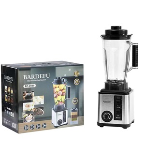 Robot culinaire multifonction haute vitesse en acier inoxydable 8500w 3l Mrs <span class=keywords><strong>Chef</strong></span> Bardefu pour la cuisine à domicile et commerciale, mixeur, centrifugeuse, <span class=keywords><strong>blender</strong></span> - Product Image 1