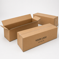 Boîtes en carton ondulé personnalisées en gros, format B, 60 x 24 x 24, à faible coût, en carton épais, pour l'expédition d'accessoires de lacets
