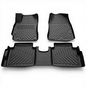 Tapis de sol de voiture antidérapants en TPE, tapis intérieurs pour ELANTRA 2017-2020, modèles <span class=keywords><strong>à</strong></span> vente chaude, ajustement personnalisé - Product Image 1