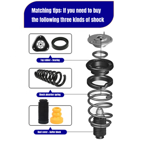 โช้คอัพด้านหน้า48520-20890 48520-20760 334138สำหรับ Toyota Corona <span class=keywords><strong>Carina</strong></span> E SED/WG CT190 AT190 ST191 1992-1997 - Product Image 3
