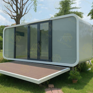 Outdoor Eco Luxury Prefabricated <strong>Capsule</strong> Hotel Pod Container House House <strong>Apple</strong> Cabin - Product Image 2