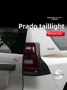 Luces de Freno Traseras Secuenciales Ahumadas para <span class=keywords><strong>Toyota</strong></span> Prado Serie 150 10-17, Sin Necesidad de Cableado - Product Image 3