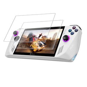 Protector de Pantalla de Vidrio Templado LCD de 7 Pulgadas para ASUS ROG Ally 2023, Paquete de 2, Protección Premium Antirrotura, Dureza 9H, Transparente - Product Image 1