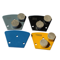 Outil de meulage de surface en diamant et en métal ASL SUMO Trapezoid 6 # -400 #   Meuleuse à béton haute performance