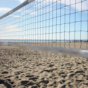 Red de Voleibol Multiusos de <span class=keywords><strong>Malla</strong></span> de Poliéster Ligera de Alta Calidad para Exteriores con Logotipo Personalizado OEM-ODM, Equipo Duradero para Canchas - Product Image 1