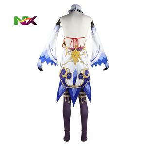 Disfraz de Cosplay de <span class=keywords><strong>Ganyu</strong></span> de Genshin Impact, Tela Jacquard, Traje de Gan Yu, Mono, Peluca para Cosplay de Anime, Conjunto Completo de <span class=keywords><strong>Ganyu</strong></span> - Product Image 2
