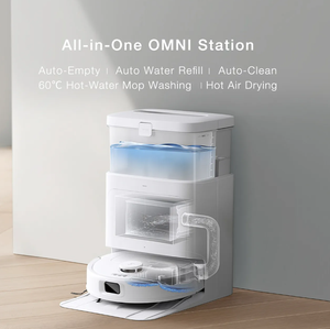 Robot aspirateur et serpillière autonettoyant DEEBOT N30 PRO blanc – Nouveauté ! - Product Image 3