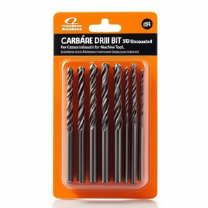Foret en carbure 5xD non revêtu pour machines-outils - Product Image 2