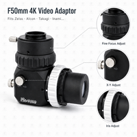 Adaptateur vidéo pour caméra CCD 4K SJD Optics pour l'enregistrement chirurgical, compatible avec les microscopes d'ophtalmologie, de dentisterie et de neurologie