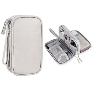 Waterproof Travel Data Cable Organizer Bag Digital USB Earphone Wire Storage Case Bag