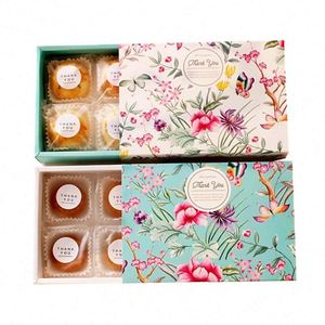 Boîtes à chocolat en papier cartonné de luxe avec sac pour dessert, nouvelle conception, emballage promotionnel - Product Image 1