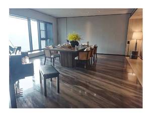 Veta de madera natural elegante suelo de mármol marrón antideslizante acabado mate decoración de la sala de estar - Product Image 5