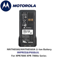 Motorola NNTN8560 NNTN8560A IMPRES IP68 Baterai Li-Ion Isi Ulang Tahan Air untuk Radio Dua Arah XPR7000XPR 7000eSeries