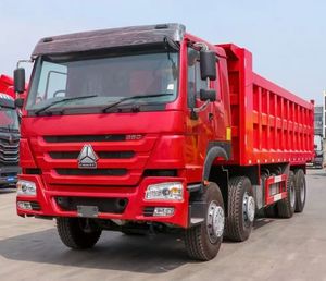 Camion benne d'occasion Howo 8x4 12 roues 35-40 tonnes Sinotruck 371 380 400 ch Diesel Poids Lourd pour Exploitation Minière - Vente Chaude - Product Image 1