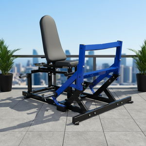 Machine de <span class=keywords><strong>musculation</strong></span> Iso-Latérale Super Horizontale pour mollets, à charge par plaques, en acier, finition peinture 3 couches, qualité <span class=keywords><strong>Hammer</strong></span> Premium, Langmai Fitness - Product Image 3