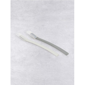 Di alta qualità 2 pezzi dritto sopracciglio rasoio lama singola con punta affilata per la cura sicura di bellezza e trucco - Product Image 1