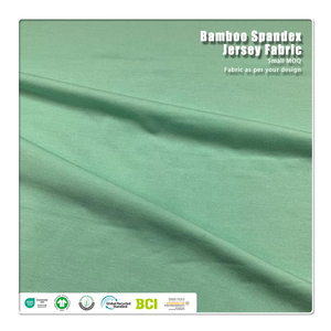 Tissu en <span class=keywords><strong>jersey</strong></span> simple écologique OEM&ODM, 95% <span class=keywords><strong>viscose</strong></span>, 5% élasthanne, pour sous-vêtements - Product Image 3