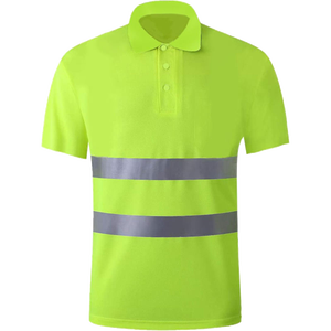 Camisetas Polo <span class=keywords><strong>de</strong></span> Alta Visibilidad con Logotipo Personalizado al por Mayor, Secado Rápido, Transpirables, Uniformes <span class=keywords><strong>de</strong></span> <span class=keywords><strong>Trabajo</strong></span> <span class=keywords><strong>de</strong></span> Seguridad Reflectantes para Hombre para la <span class=keywords><strong>Construcción</strong></span> - Product Image 2