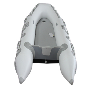 30hp Airmat Floor Bateaux de sauvetage gonflables PVC/Hypalon <span class=keywords><strong>Zodiac</strong></span> Bateau de pêche à vendre avec moteur - Product Image 1